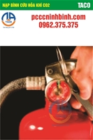 Nạp Bình cứu hỏa khí CO2