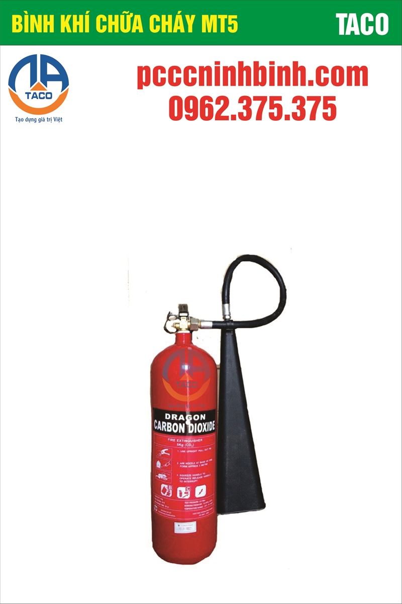 Bình khí chữa cháy MT5