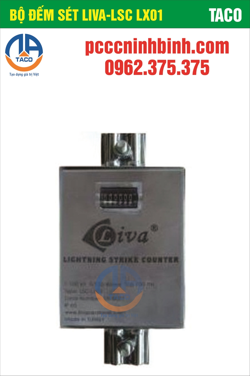 BỘ ĐẾM SÉT LIVA LSC - LX01