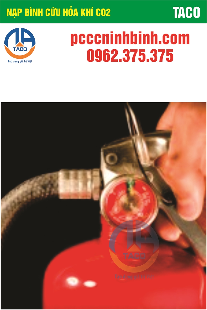 Nạp Bình cứu hỏa khí CO2